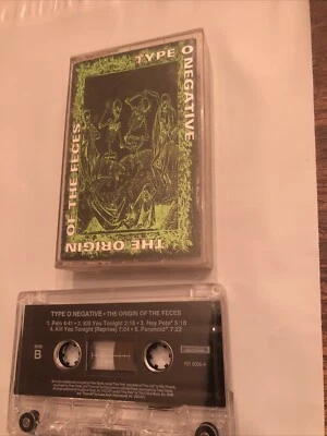 Type O Negative - The Origin of the Feces cassette tape - tested & working - Image 1 of 2