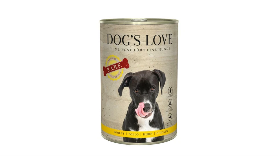 Dog's Love B.A.R.F. Huhn 18x 400 g Fleisch Pur - Bild 1 von 1