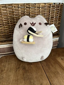 Pusheen Snackables Sushi Chopsticks Stuffed Animal Cat, 9" w tag - Picture 1 of 4