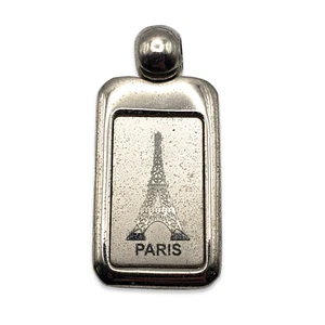 Silver Tone Eiffel Tower Pendant - Picture 1 of 7
