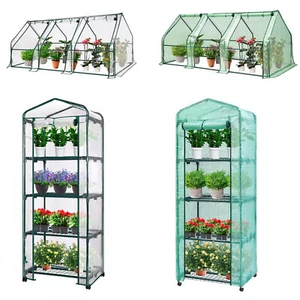 VIVOSUN Greenhouse Shed Walk in Green House Tunnel Plant Garden Storage Growing - Picture 1 of 26