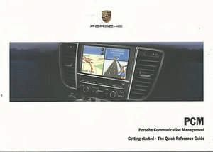 Porsche Communication Management PCM Quick Reference Owners Manual WKD95232110 - Picture 1 of 3