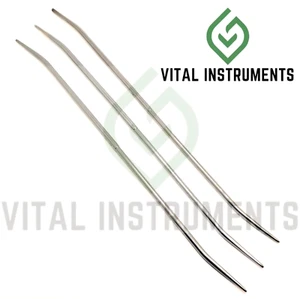 3 Pcs Uterine Dilators #13/15 OB/GYN 10.5" Surgical Instruments Stainless Steel - Picture 1 of 1
