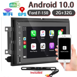2+32GB 7" Car Stereo Radio For Ford F150 F250 F350 Fusion GPS WIFI BT + Camera - Picture 1 of 12