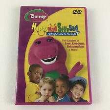 Barney & Friends DVD Happy Mad Silly Sad Feelings Special Bonus Features 2000s