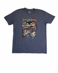 Funko Pop Disney Kingdom Hearts - Mickey Mouse Goofy Donald Duck - XL T-Shirt - Picture 1 of 6