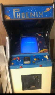 PHOENIX ARCADE MACHINE by CENTURI 1980  *RARE* - Image 1 of 4