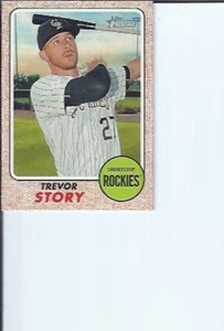 Trevor Story 2017 Topps Heritage Short Print - Picture 1 of 1