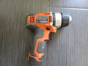 RIDGID 12V LI-ION COMPACT VARIABLE SPEED DRIL Sub-Compact w/Battery/Charger