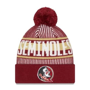 Florida State Seminoles New Era Striped Knit - Picture 1 of 1