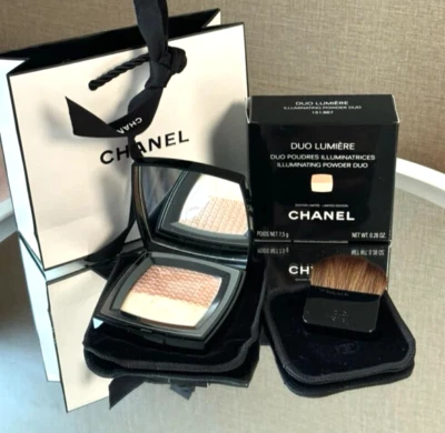 Chanel Duo Lumiere Illminating Powder Duo 7.5g/0.26oz NIB 100% Authentic - Image 1 of 4