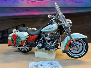 Franklin Mint 2007 Christmas Harley Davidson Road King Limited Edition 1:10 - Picture 1 of 24