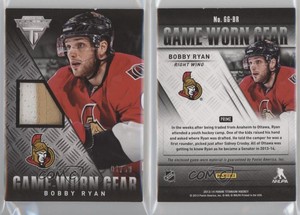 2013-14 Panini Titanium Game-Worn Gear Prime /50 Bobby Ryan #GG-BR