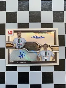 2022-23 Topps Tier One Bundesliga Dual Auto Neuhaus Hofmann /25 Mönchengladbach - Bild 1 von 2