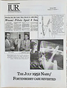 International UFO Reporter (IUR) SPRING 2002 VOL. 27, #1 JULI 1952 NASH... - Bild 1 von 3