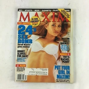 April 2003 Maxim Magazine 24's Sex Bomb Put Your Girl in Maxim! Is She Faking ? - Picture 1 of 4