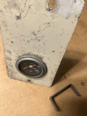 Land Rover Series IIA oil pressure Gauge and Panel - Image 1 of 4