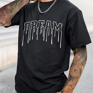 Men's Creative Tops, Casual Short Sleeved Round Neck T-shirts, Summer Outdoor Me - Picture 1 of 9