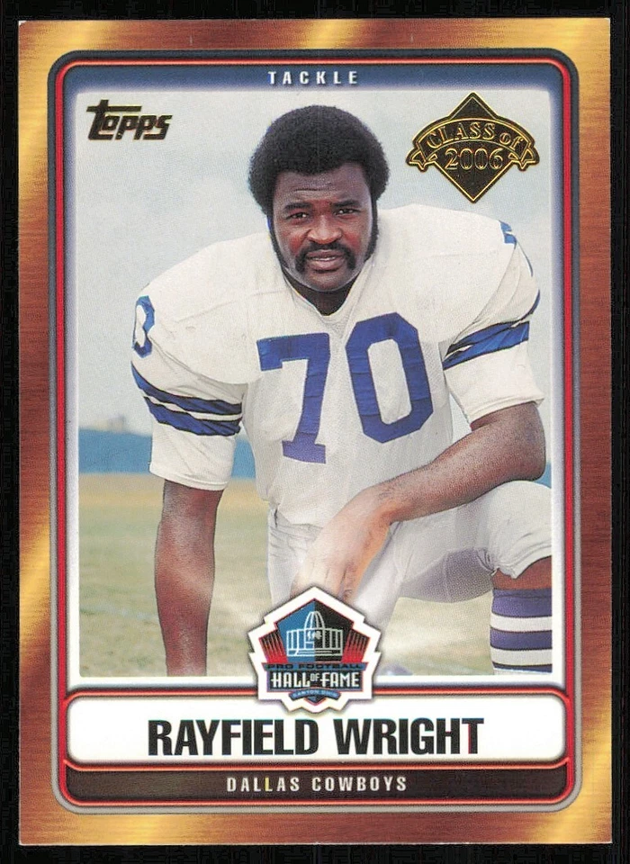 2006 Topps Hall of Fame Tribute #RWR Rayfield Wright - Image 1 of 2