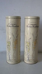 SCATOLE DI LATTA BOTTIGLIA CHAMPAGNE NICOLAS FEUILLATTE DA COLLEZIONE - Imagen 1 de 7