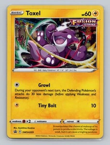 Toxel #SWSH209 Promo Pokemon TCG SWSH: Sword & Shield Promo Cards - Picture 1 of 2