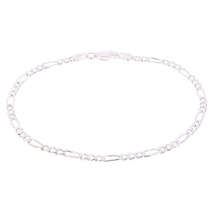 925 Sterling Silber massives Figaro Gliederarmband 3 mm 8,25" 3,5 Gramm - Bild 1 von 3