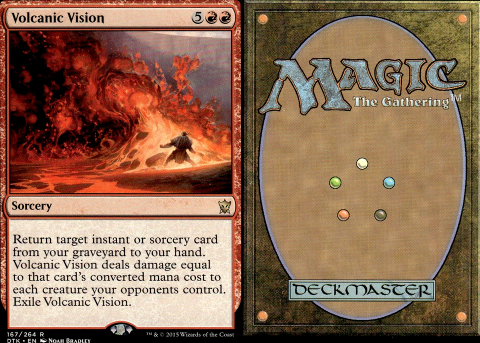 Magic the Gathering -MTG- Volcanic Vision  - Image 1 of 1