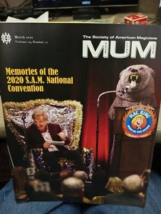 Memories 2020 SAM Convention MUM Society of American Magicians Magazine Issue - Picture 1 of 1