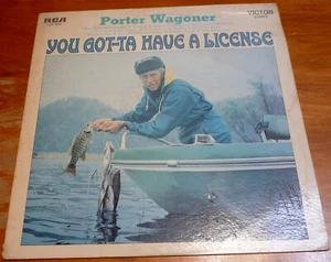 Porter Wagoner - You Gotta Have A License - RCA Victor LSP-4286 LP - Foto 1 di 4