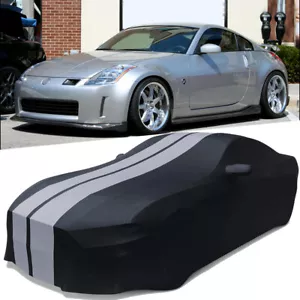 Satin Stretch Indoor Car Cover Scratch Dustproof For Nissan 350Z 370Z 2003-2022 - Picture 1 of 5