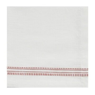 COPELAND NAPKIN - CORAL NAPKIN SET OF 4 20x20 Country Vintage Look - Image 1 of 2