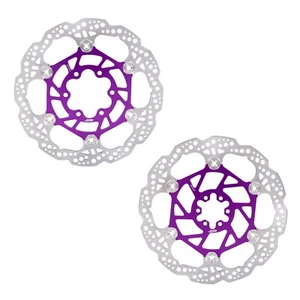 JXR Purple Talaria Sting R Brake Disc Set Front + Rear Rotor 220mm x 2.5mm - Picture 1 of 3