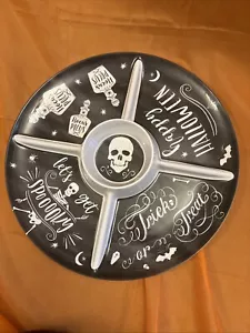Tk Maxx Kensie Home Halloween Black witches Snack Tray ( Hocus-Pocus)  - Picture 1 of 10