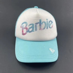ROXY x Barbie Ocean Town Girls/ Youth Snapback Trucker Hat  Cap Quicksilver Blue - Picture 1 of 18