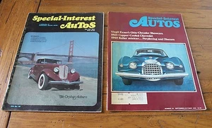 Hemmings SPECIAL INTEREST AUTO - Jan-Feb 1974 & Sept-Oct 1975 Lot of 2 - Imagen 1 de 10