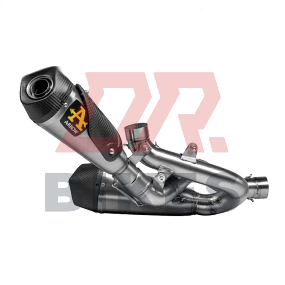 71161PK - Exhaust Mufflers Arrow Works Titanium Ducati Panigale Streetfighter V4