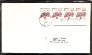 US SC # 2127 Transportation Issue,Tractor FDC. No Cachet 1 - Picture 1 of 1