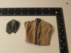 VTG Velvet Snakeskin Jacket Vest & Hat Ken Barbie Doll GI Joe Clone Set - Picture 1 of 10