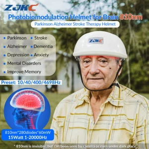 810nm Red Light Therapy Helmet Led Brain Photobiomodulation for Stroke Parkinson - Picture 1 of 12