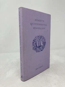 Schott's Quintessential Miscellany by Ben Schott Signed First 1st Ed VG HC 2011 - Bild 1 von 8