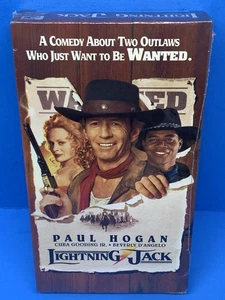 Lightning Jack VHS Movie NEW Sealed Paul Hogan Beverly D'Angelo 1994 90s - Picture 1 of 5