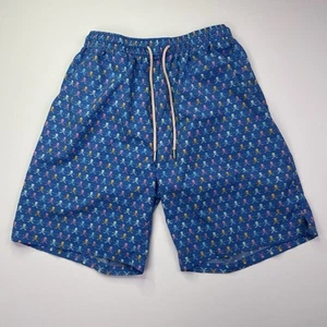Peter Millar Swim Trunks Men’s M Skull Print Board Shorts Seaside Collection - Picture 1 of 9