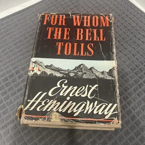 For Whom the Bell Tolls Ernest Hemingway 1st Edition 1943 - Picture 1 of 5
