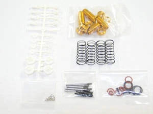 NEW ASSOCIATED REFLEX 14B Shocks Set Front & Rear WHITE AR10W - Picture 1 of 3