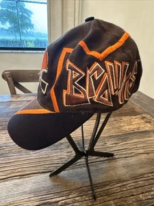 Vintage Cleveland Browns tvoltz drew pearson Snapback Cap Hat NFL Excellent RARE - Picture 1 of 7