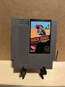 Mach Rider (Nintendo NES) 5 Screw Variant Cleaned Tested Working - Picture 1 of 3