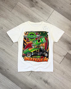 Rare 2008 Signed Steve Kinser World Of Outlaws Champion Sprint Car T-Shirt Small - Bild 1 von 9