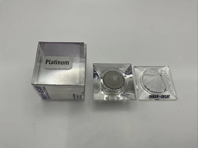 Urban Decay Precious Metals Eye Sheen PLATINUM Vintage Discontinued Jewel Cube - Image 1 of 4