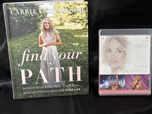 Carrie Underwood gebundenes Buch FINDE DEINEN WEG & Mein Erlöser DVD Live von Ryman - Bild 1 von 17