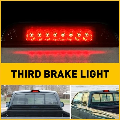Rojo Para Toyota Tacoma 1995-2017 Tercera Luz LED Freno Trasero Carga Lámpara Brillante Foto 1 de 4